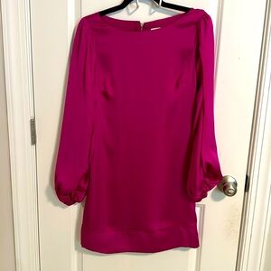 Cach’e Long Sleeve Cocktail Dress